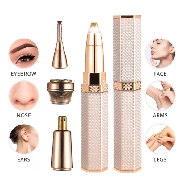 مزيل الشعر و تشذيب الحواجب قابل للشحن